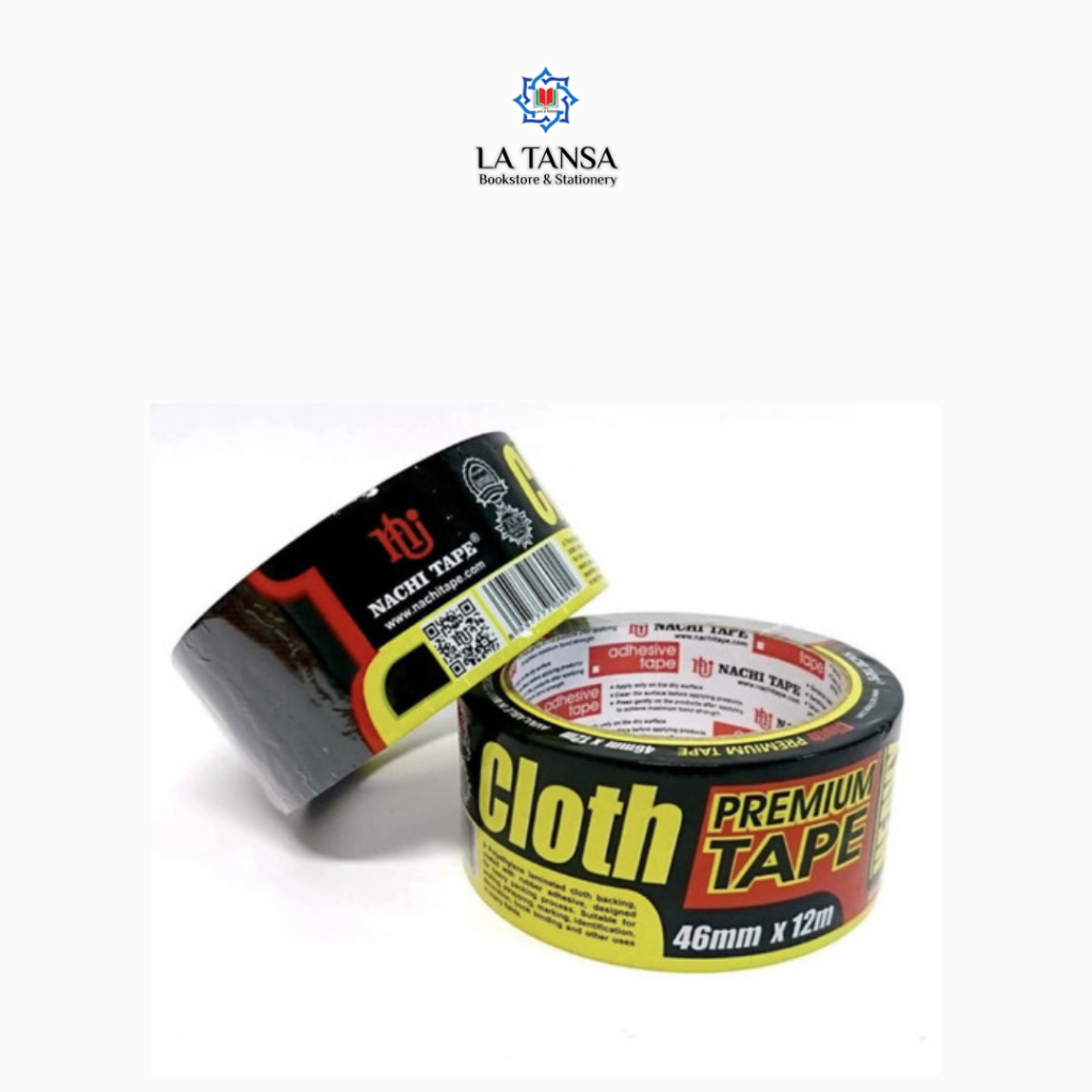

LAKBAN HITAM NACHI 2" CLOTH PREMIUM BESAR