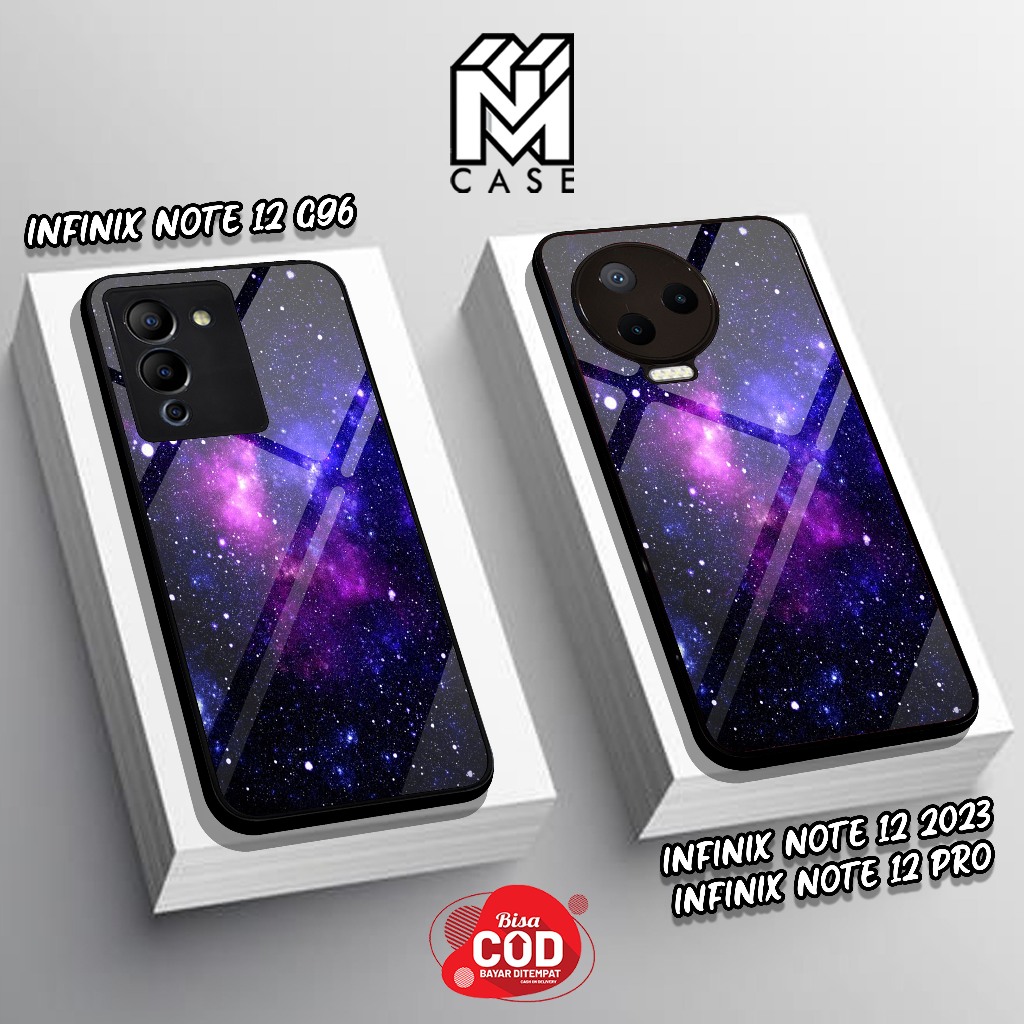 Case Hp Infinix Note 12 G96 / Note 12 2023 / Note 12 Pro 4G Terbaru - Fashion Case Galaxy Casing Hp 