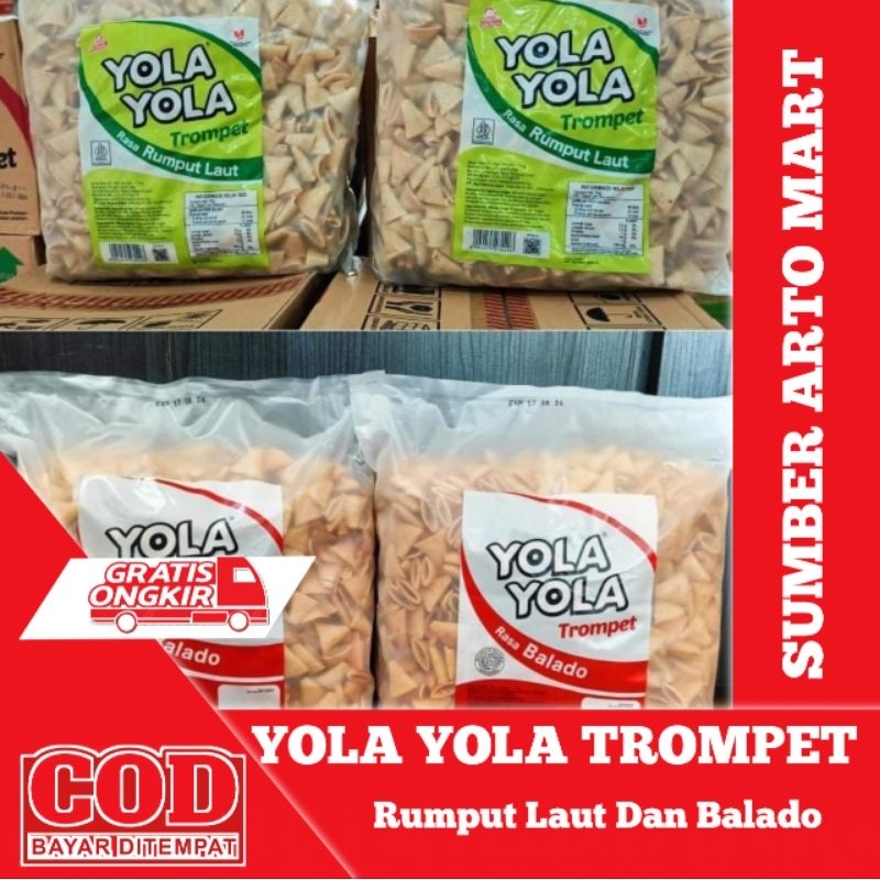 

YOLA YOLA SNACK TROMPET (KEMASAN 2KG 1KARDUS)