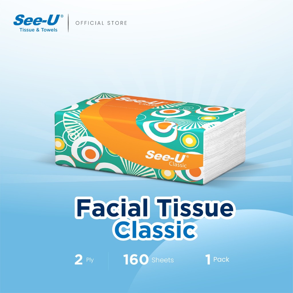 See-u® Facial Tissue Classic 160sh
