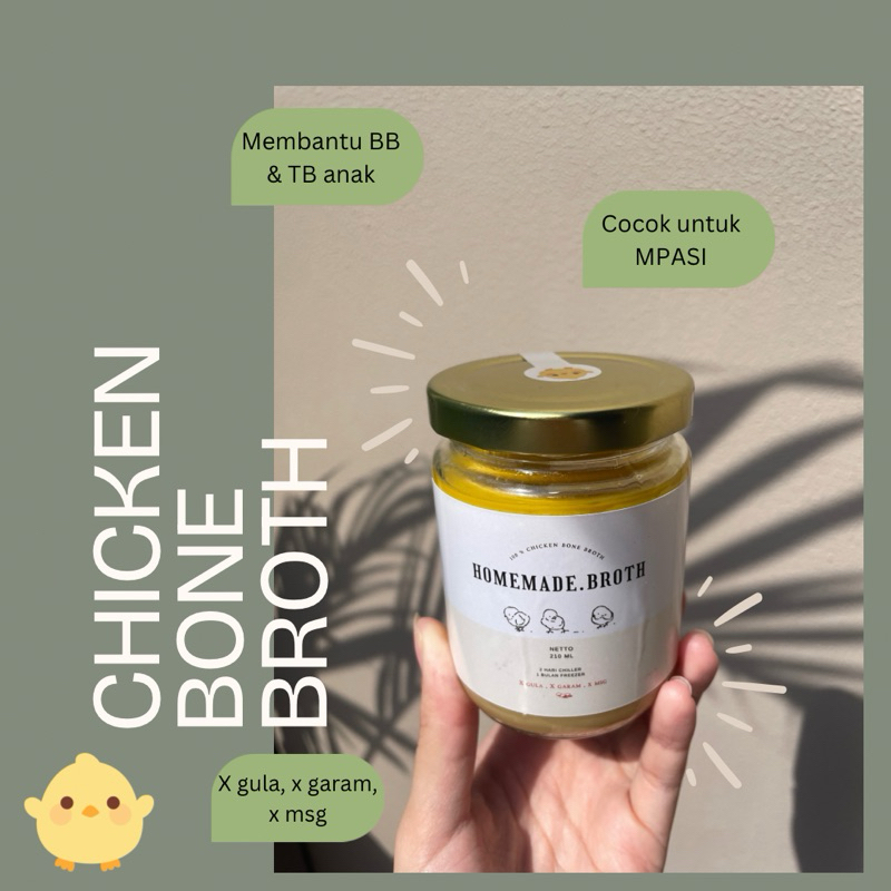 

Chicken Bone Broth 1 jar 210ml