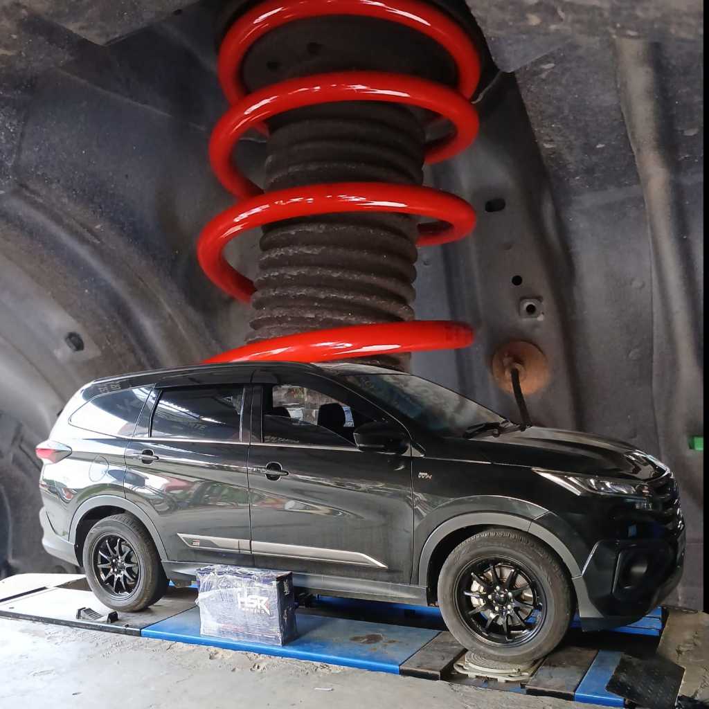 Per lowering kit toyota rush merk original hsr lowering kit red toyota rush