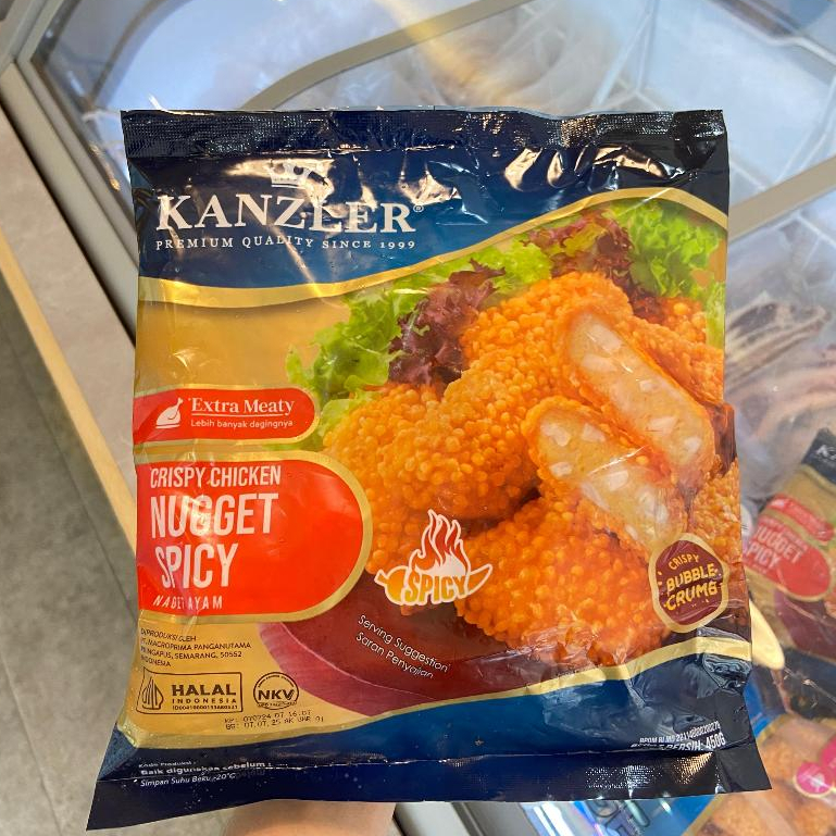 

Kanzler Crispy Chicken Nugget Spicy 450g - Super Daging Pekanbaru