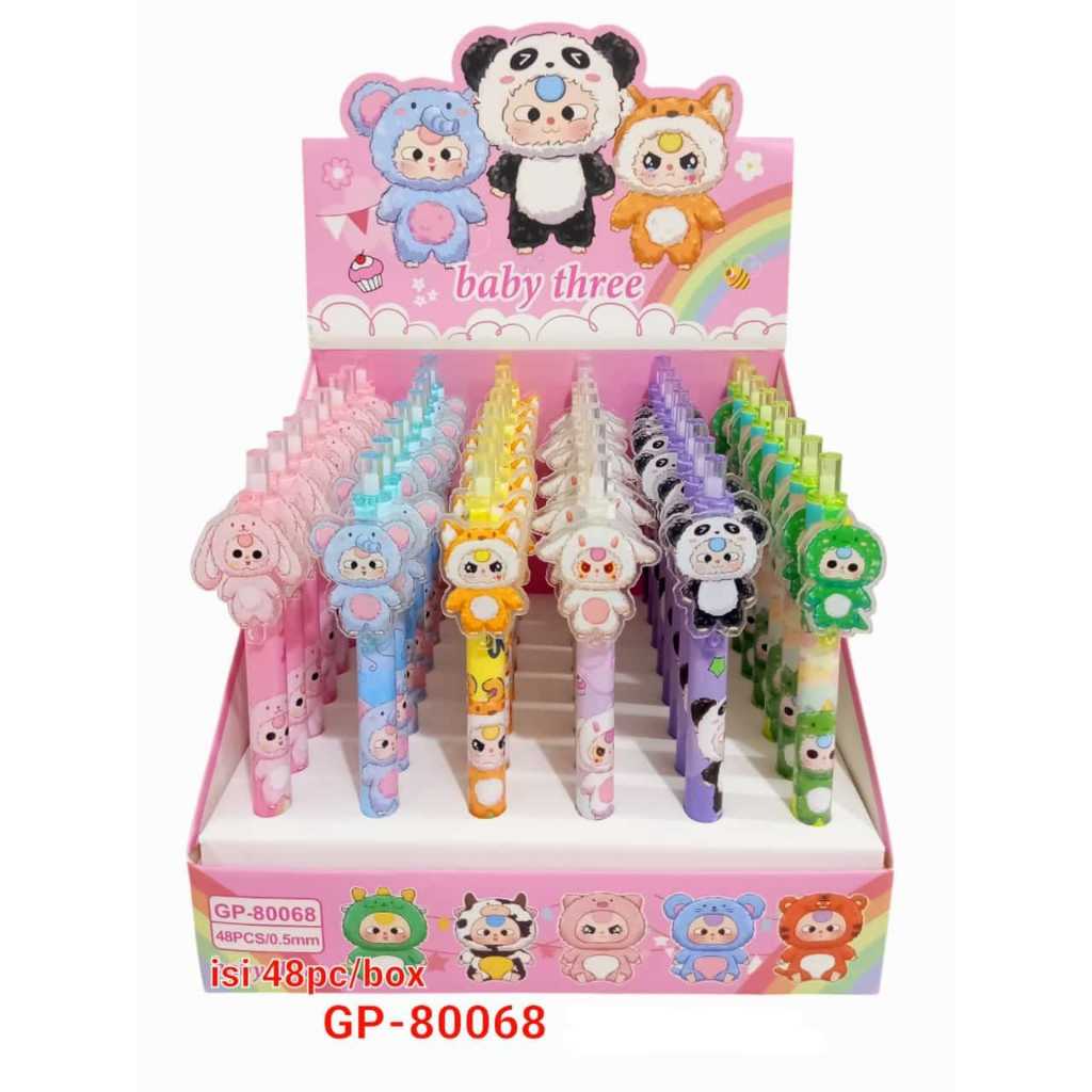 

ATK BULPEN GEL BABY THREE 48PCS (G-80068)