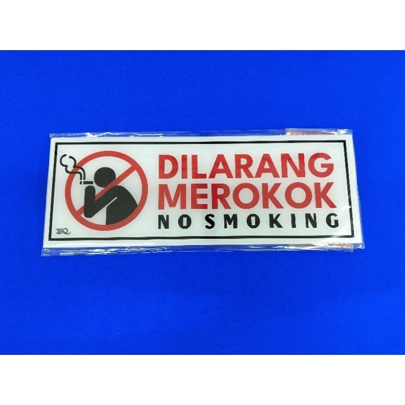

Acrylic Sign Dilarang Merokok / Acrylic Sign Dilarang Parkir / Acrylic Sign Selain Karyawan Dilarang Masuk / Acrylic sign / Rambu