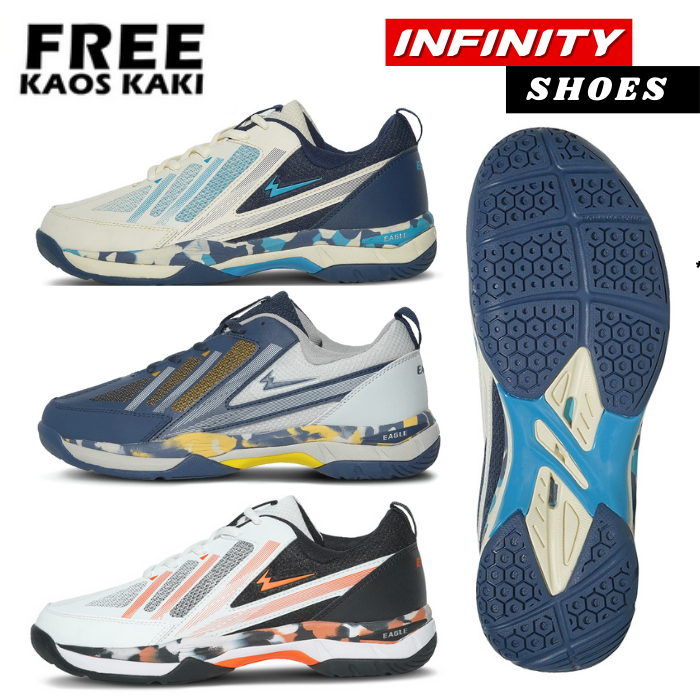 Eagle ZEPHYR Badminton Shoes - Sepatu Badminton Original Eagle