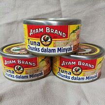 

tuna chunks dalam minyak ayam brand 150 gr