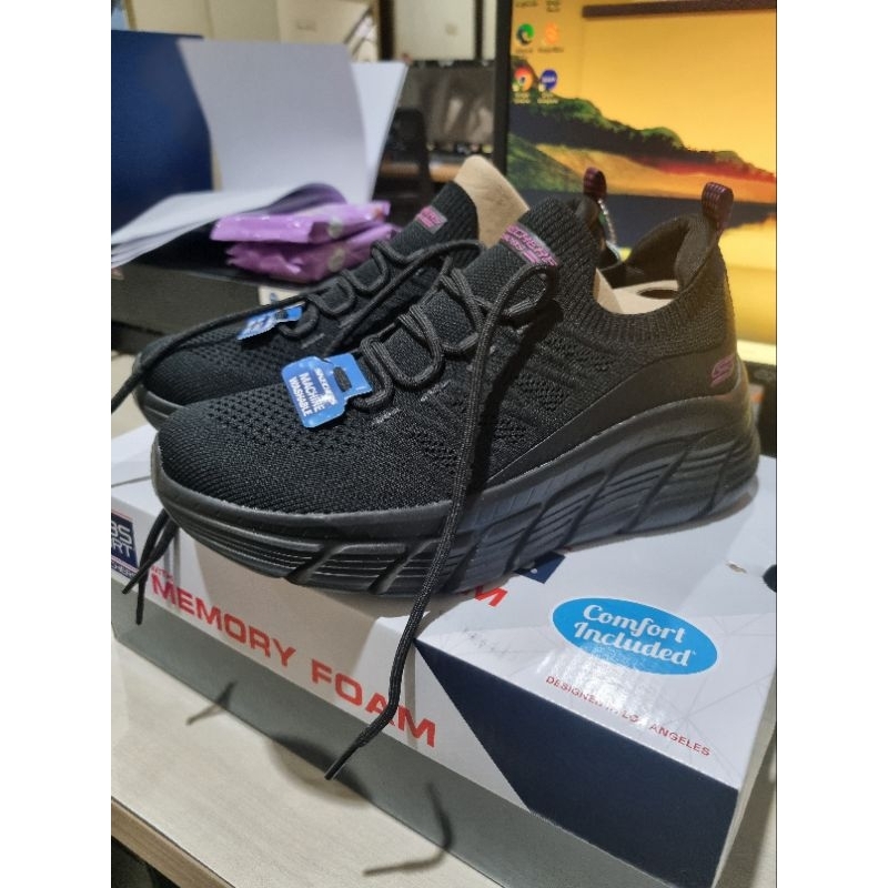 New Skecher Bobs B Flex Hi Sneaker Wanita Size 37