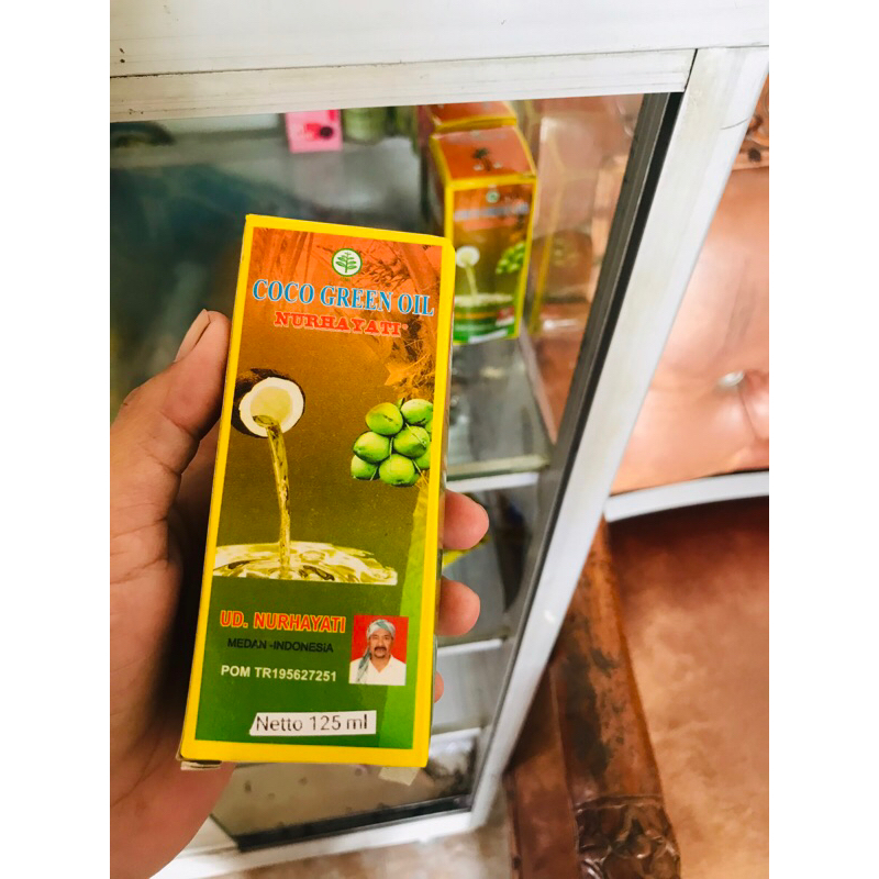 minyak kelapa hijau