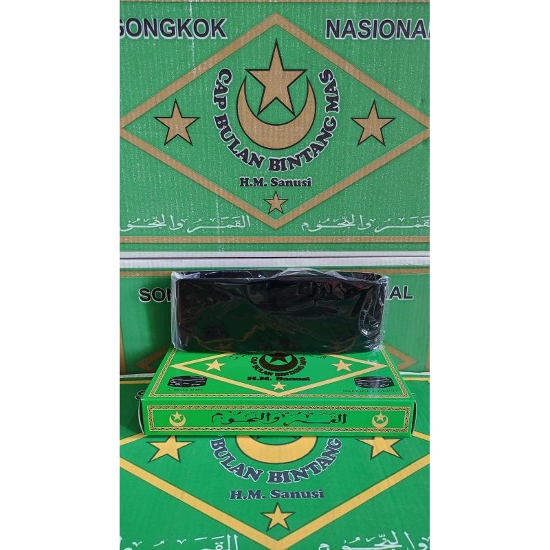 PECI SONGKOK BULAN BINTANG HIJAU.