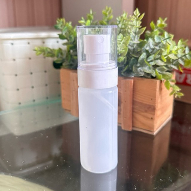botol 60ml plastik frosted kiano spray nico putih