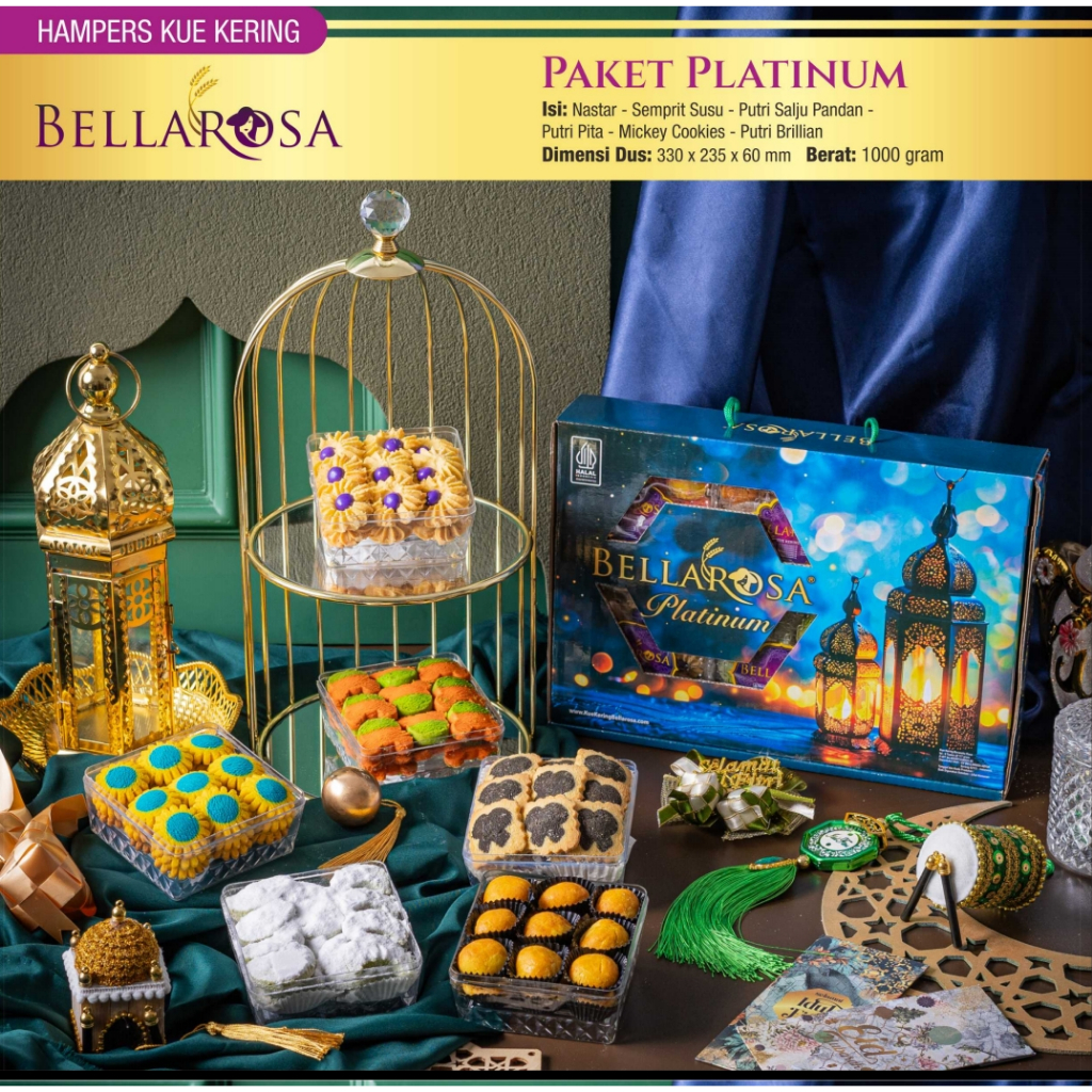 

BELLAROSA PAKET PLATINUM - HAMPERS LEBARAN MURAH