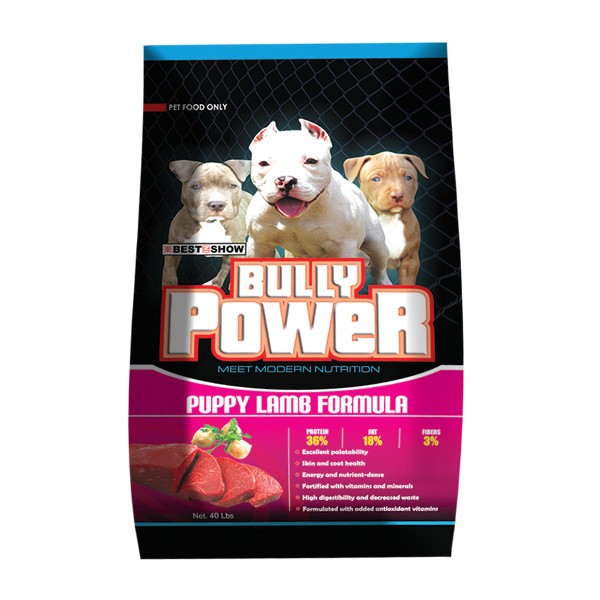 PETTO - Bully Power Junior Lamb Formula 11kg - Makanan Kering Anjing