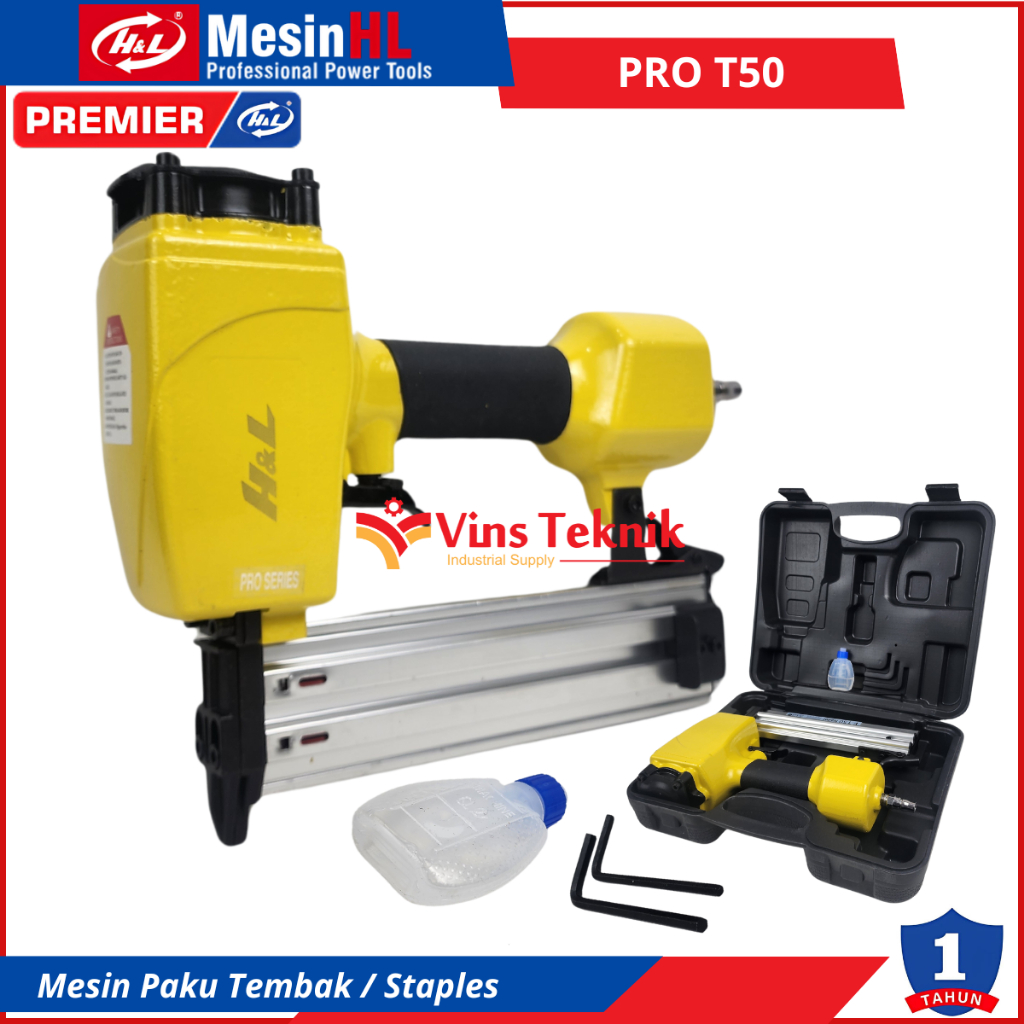 

Mesin Paku Tembak H&L Staples HL PRO T50
