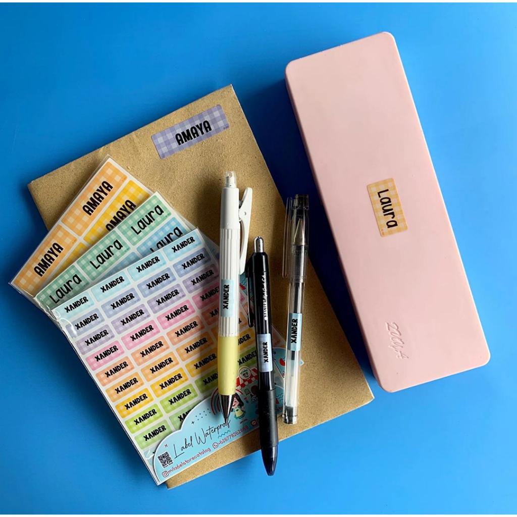 

MILABELSTORE - STICKER LABEL NAMA ALAT TULIS/BOTOL/BUKU ANTI AIR DAN SOBEK - ORIGINAL DISNEY