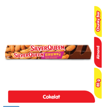 

SilverQueen Chunky Bar Cokelat Almond