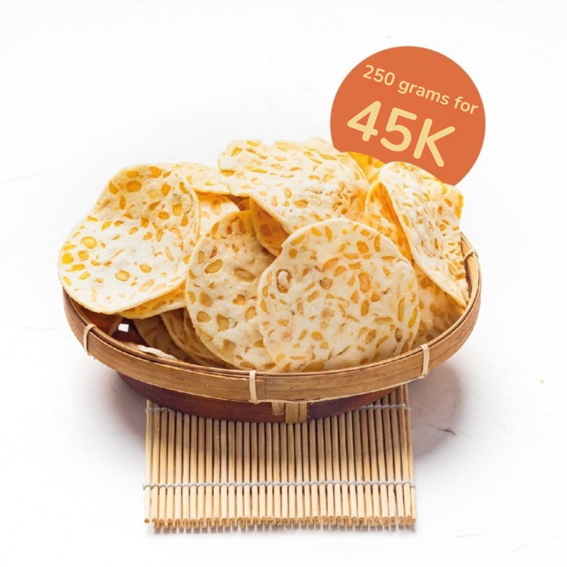 

Keripik Tempeh Couple Size 250 grams