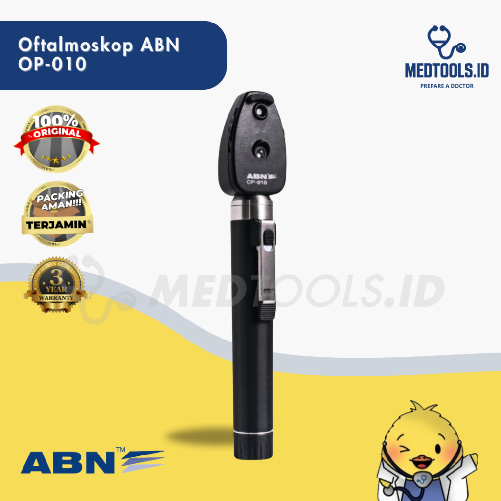 Oftalmoskop ABN OP-010 Alat Periksa Mata / Ophthalmoscope
