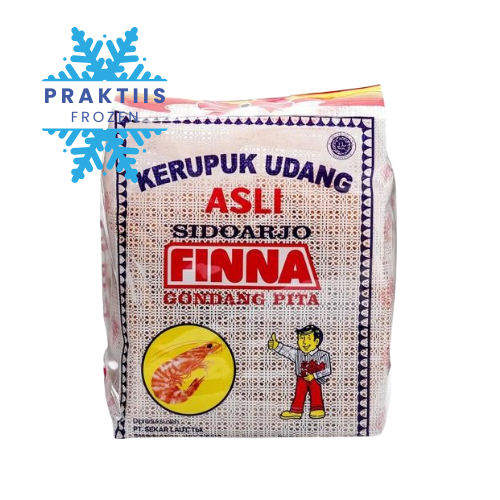 

FINNA KERUPUK UDANG GONDANG PITA 500GR / KRUPUK MENTAH