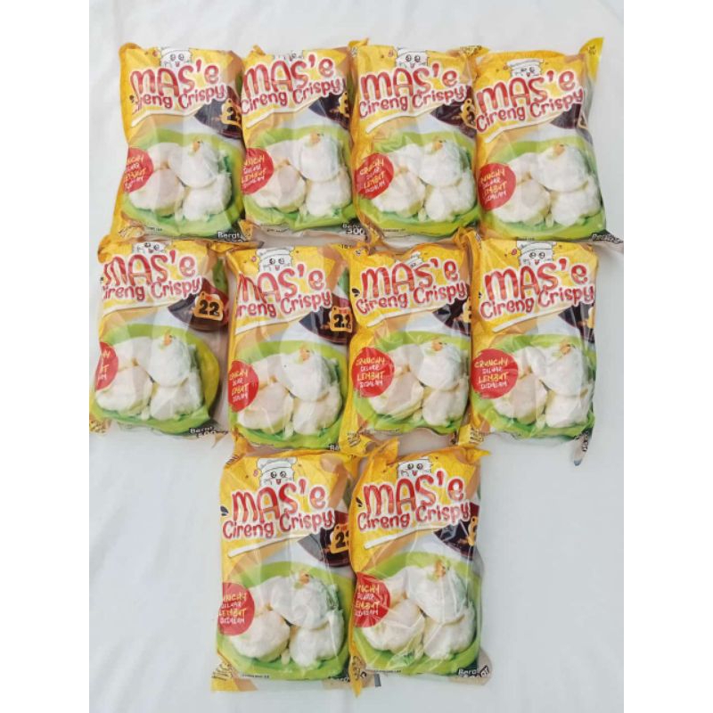 

MAS'E CIRENG CRISPY ORIGINAL