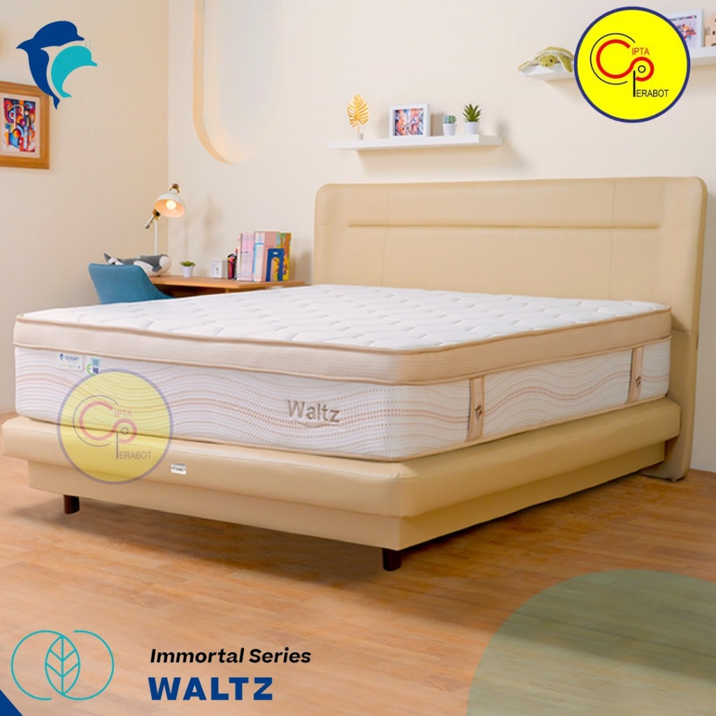 Springbed Kasur Pocket Spring Ocean Waltz Anti goyang