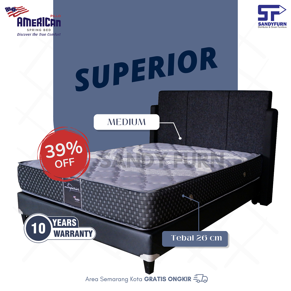 American Pillo Springbed Superior