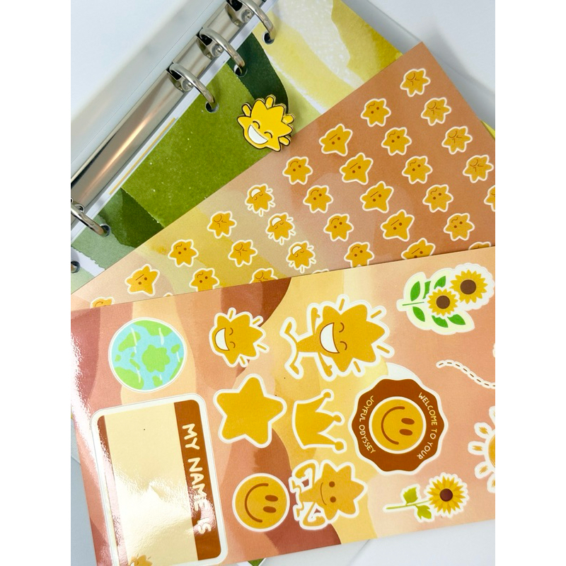 

Joyful odyssey - journaling set - Ray