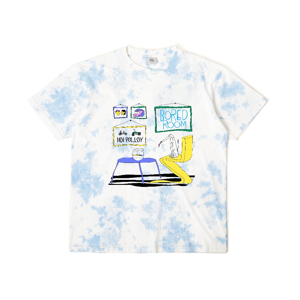 Hoi Polloy - T-Shirt Kaos Ranch Tie Dye (Multicolor)