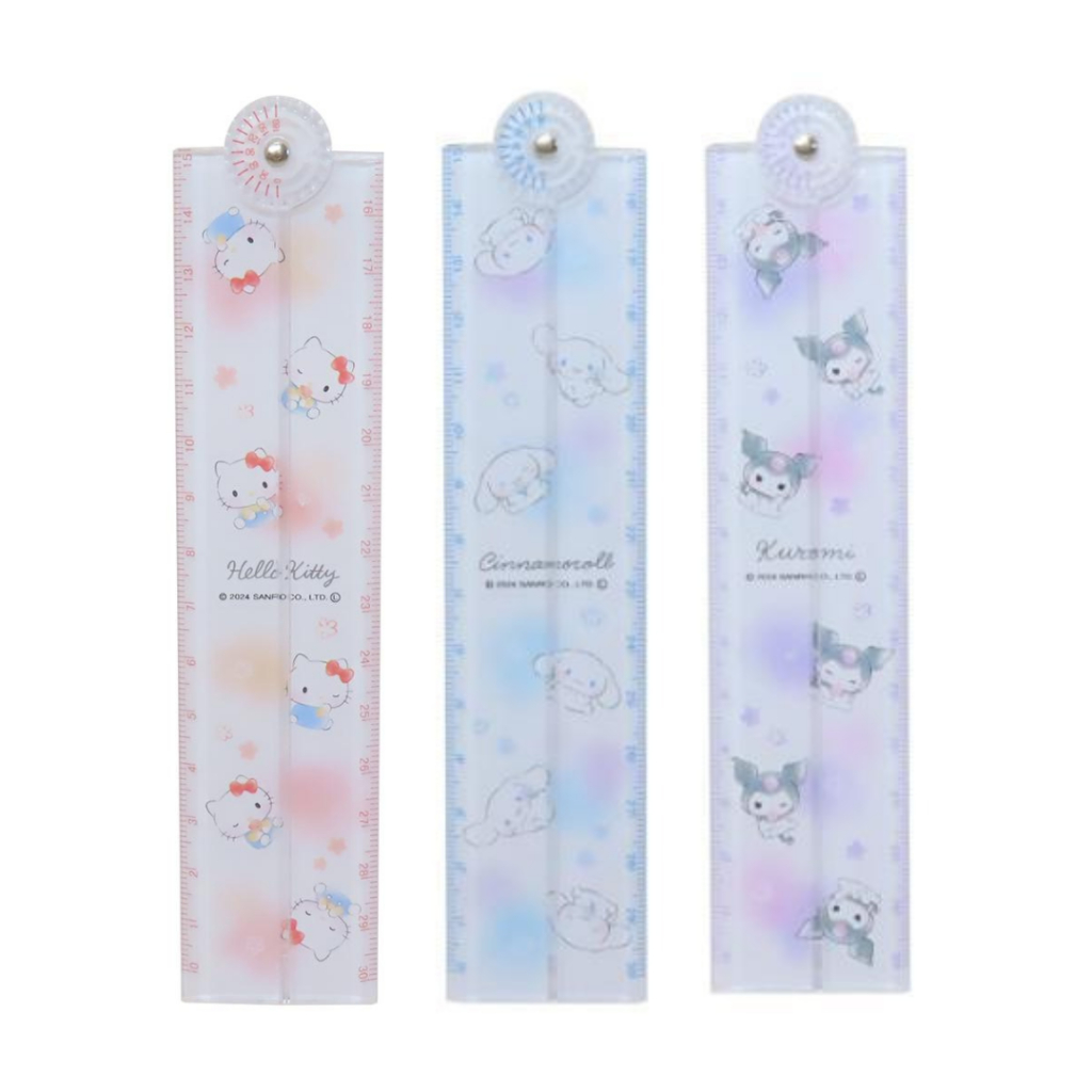 

Ruler Foldable 30cm Sanrio Chibi Hello Kitty Cinnamoroll Penggaris Lipat Busur Limited Edition