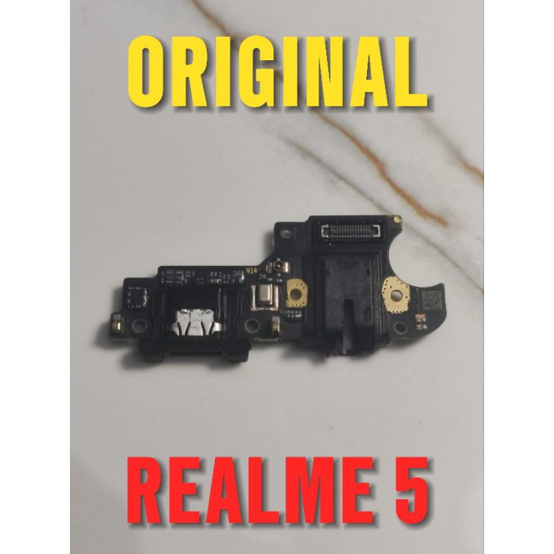 PCB CAS PAPAN CAS REALME 5 5i BEKAS COPOTAN