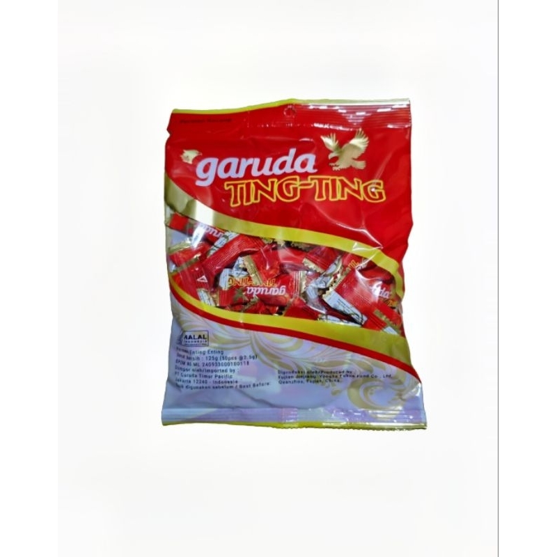 

Ting ting Garuda Permen Kacang, 125g, 50pcs