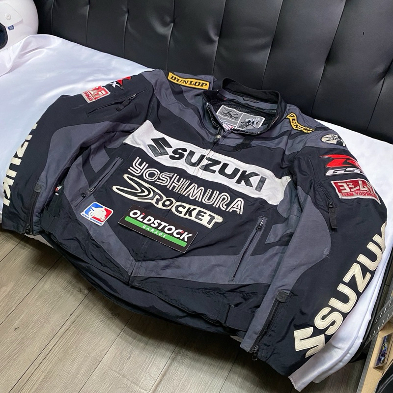 Jacket Racing Vintage Joe Rocket x Mat Mladin Suzuki GSXR AMA Champion Original Langka