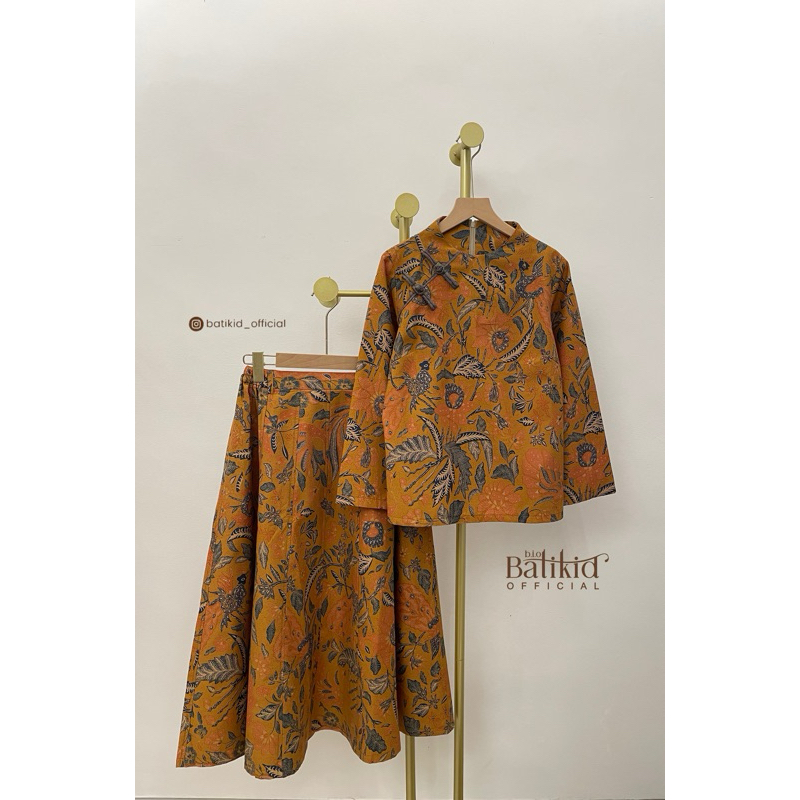 Batikid Official - oneset batik tiga negeri pj rok 100cm
