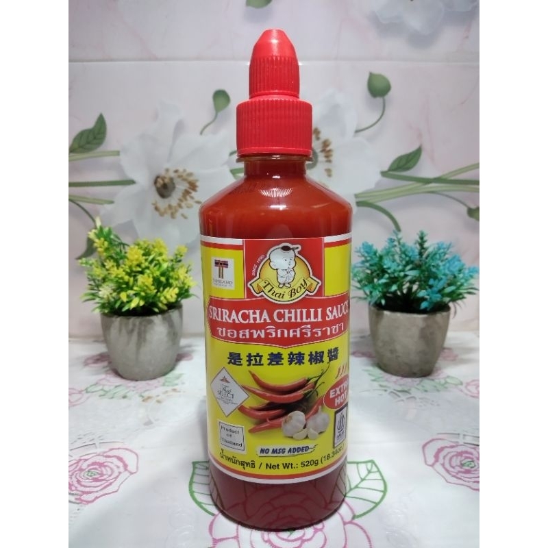 

Thai Boy Sriracha extra hot 515 gr