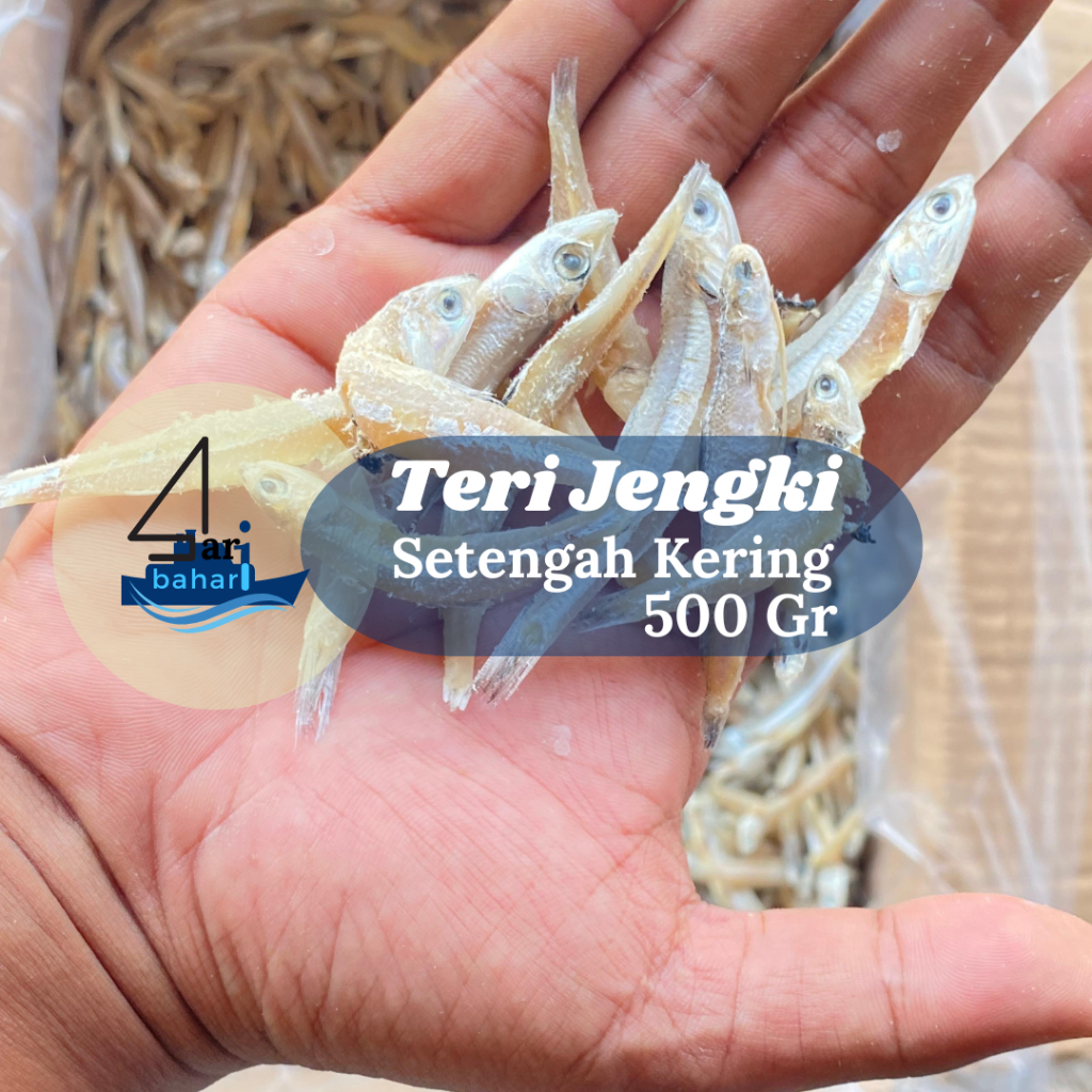 

Teri Jengki Asin Setengah Kering 500 Gr