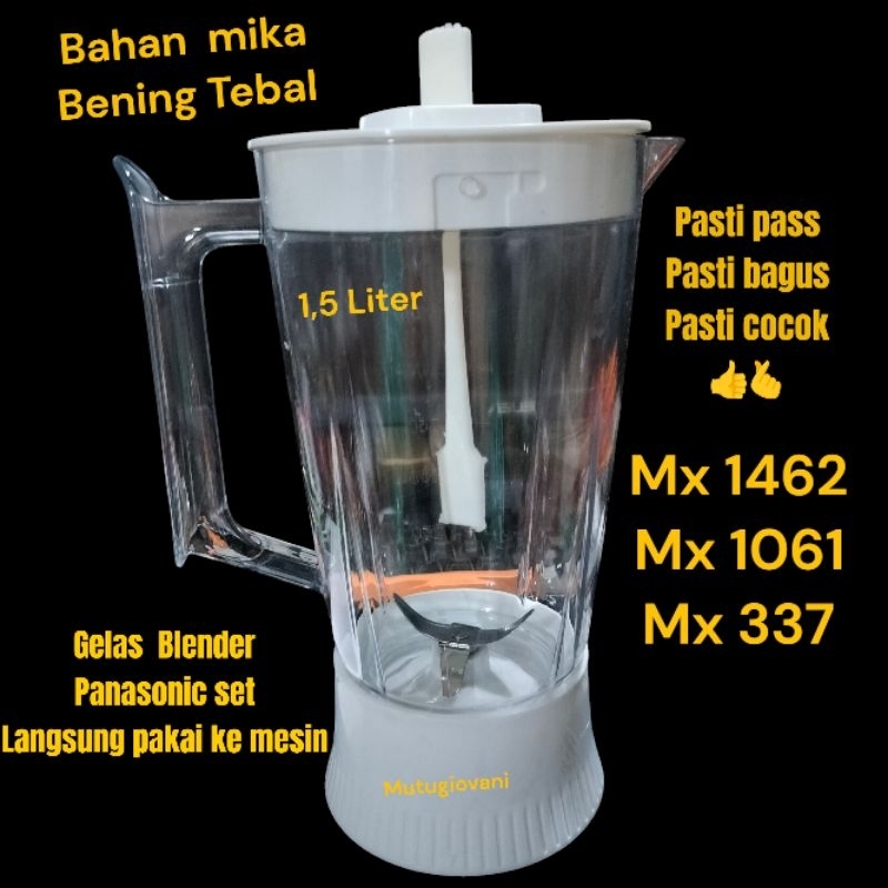 Gelas Blender Panasonic set 1462