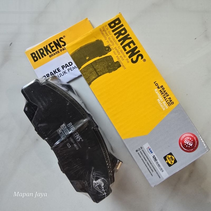 BIRKENS BRAKE PAD KAMPAS REM DEPAN HONDA BRV BR-V / CIVIC 2006-2011 / ODYSSEY 2000