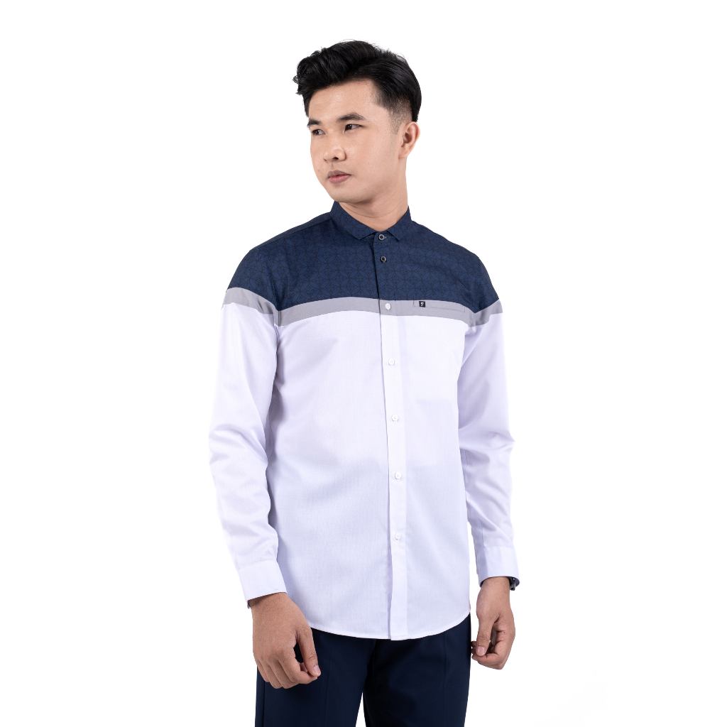 Fadkhera Archie Long Baju Koko Modern Pria