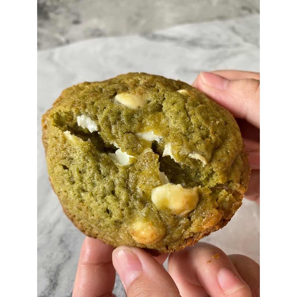 

Matcha Cookies - Soft Cookies Premium Callebaut