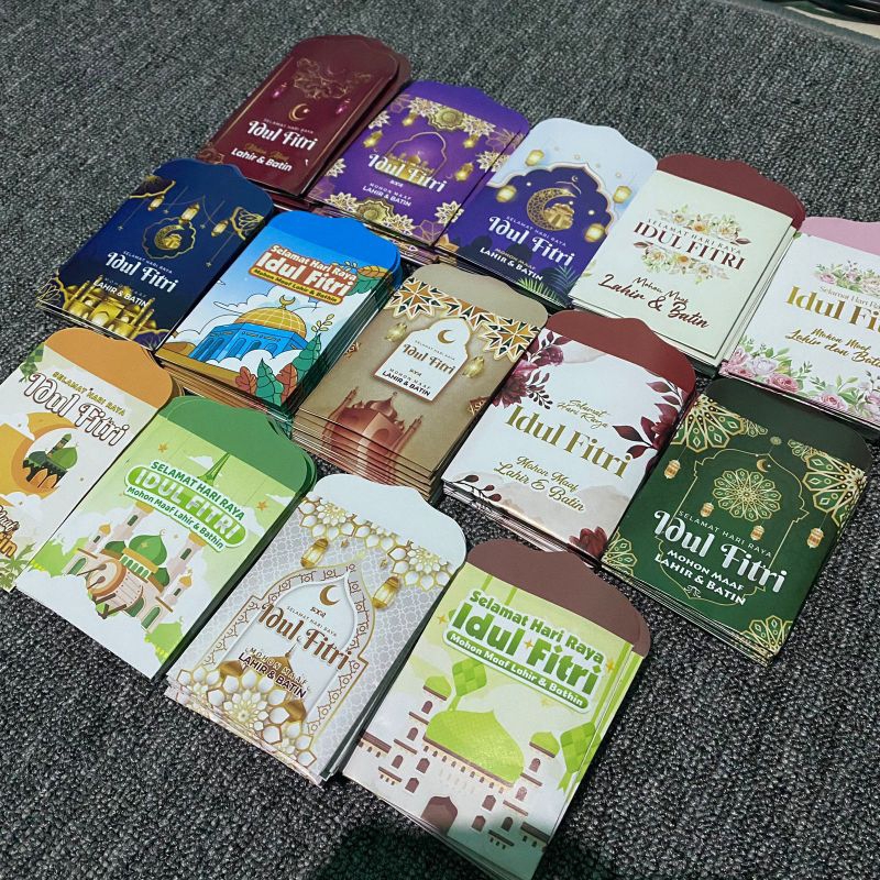 

(1 PACK = ISI 10PCS) AMPLOP LEBARAN HARI RAYA IDUL FITRI MOTIF MUSLIM/ISLAM