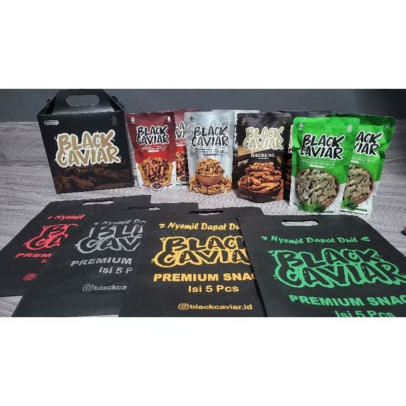 

Basreng Black Caviar Paket Reseller isi 5