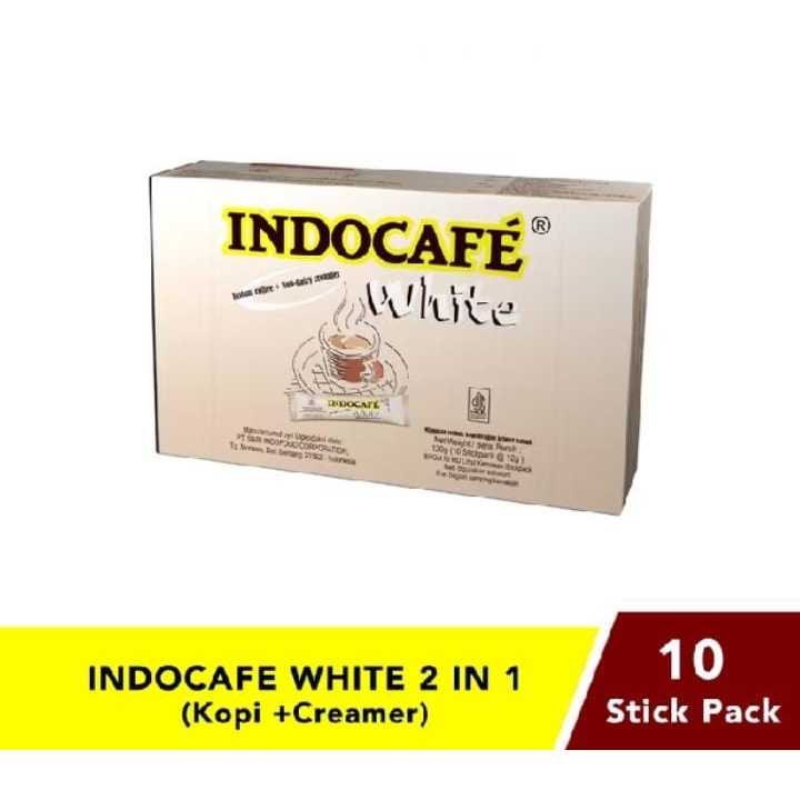 

Indocafe White Kopi+Krimer Tanpa Gula & Ampas