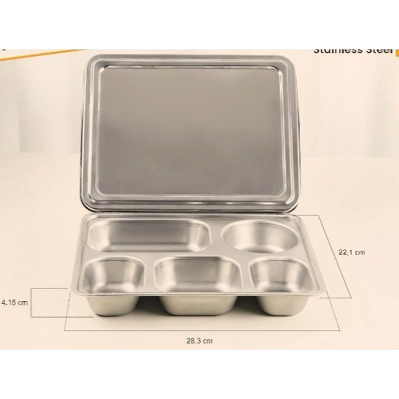 Food Tray Stainless Steel