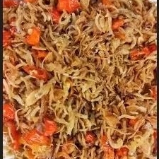 

Teri Medan Bawang Goreng Pedas