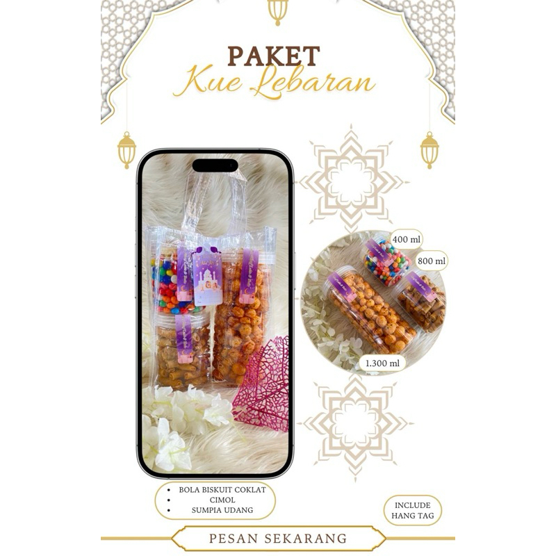 

PAKET KUE LEBARAN