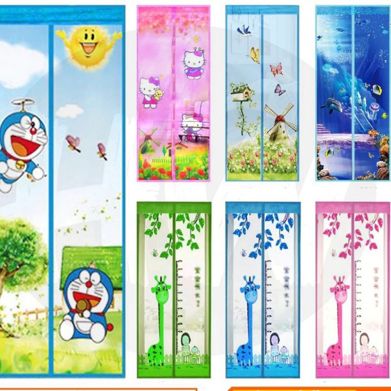 Tirai Magnet Pintu Kamar Tirai Magnet Anti Nyamuk Import