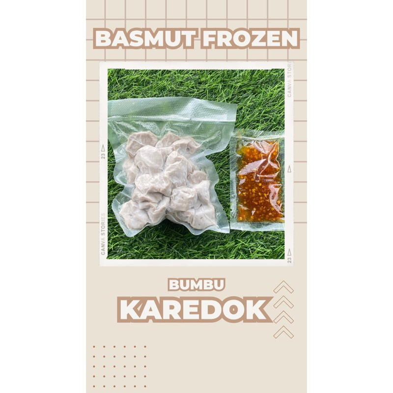 

BASMUT MENTAH BUMBU KAREDOK FROZEN