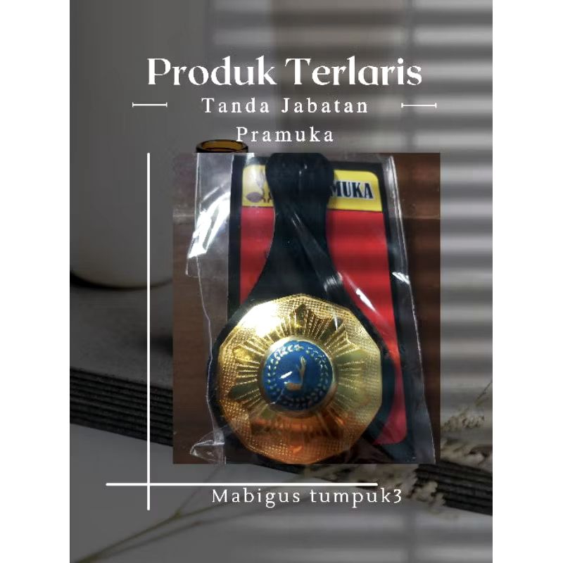 Tanda Jabatan Pramuka Mabigus Tumpuk3