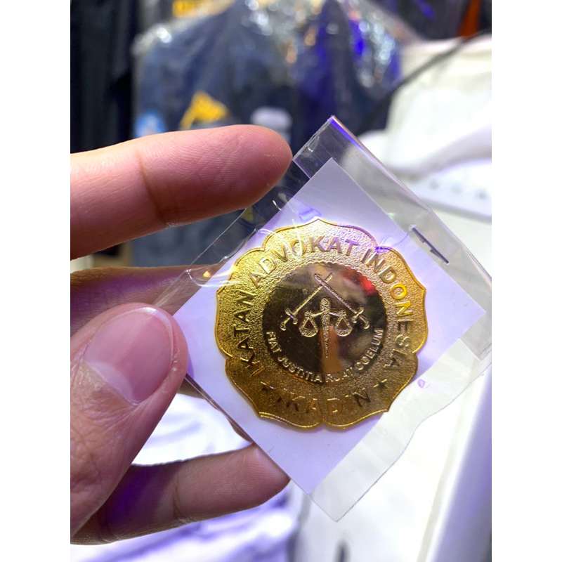 PIN MAGNET IKADIN IKATAN ADVOKAT INDONESIA PIN IKADIN LOGO IKADIN NAMETAG IKADIN IKATAN ADVOKAT INDO