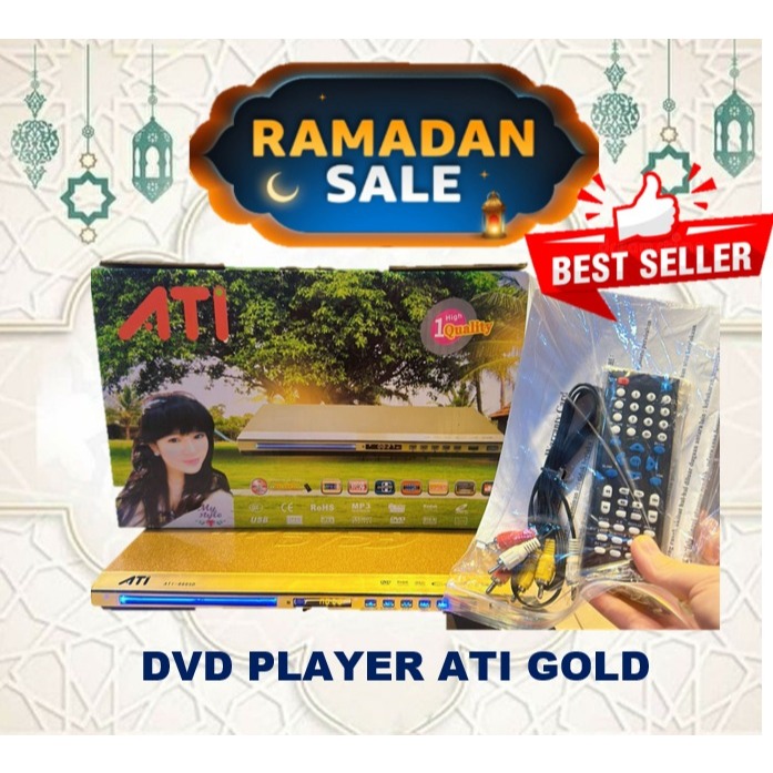 Dvd player ATI-668SD USB Anti Shock; Anti Leakage; Optic LG Modified